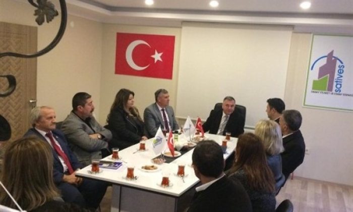 İYİ PARTİ SATİVES’İ ZİYARET ETTİ…