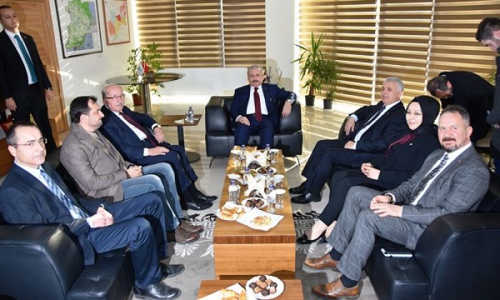 TBMM Başkanı Mustafa Şentop’tan Tekirdağ Büyükşehir Belediyesine Ziyaret…