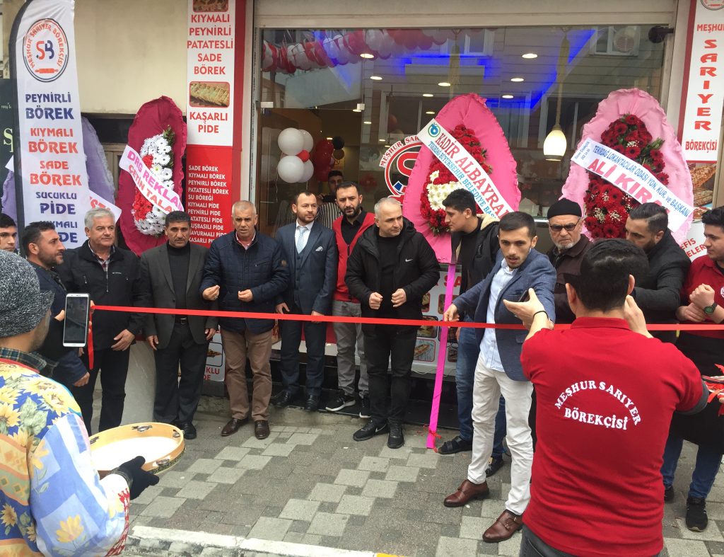 MEŞHUR SARIYER BÖREKÇİSİ AÇILDI