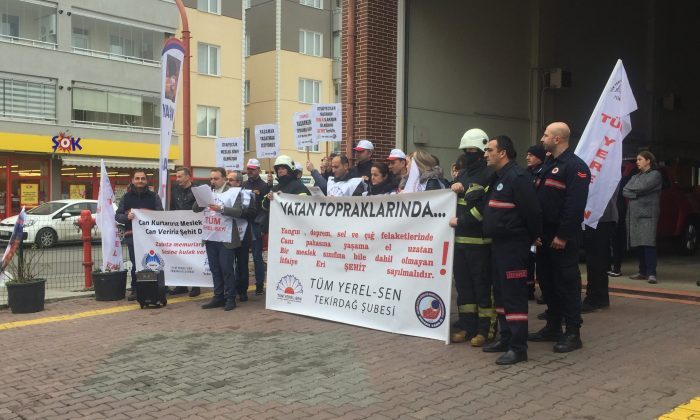“İTFAİYECİLER DE ŞEHİT SAYILSIN”