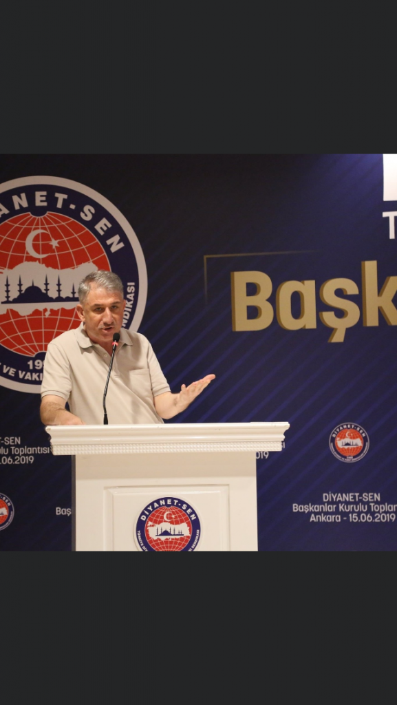 ADEM YARYIKAN:”DİN GÖREVLİSİNE DİL UZATMAK KİMSENİN HADDİ DEĞİL”