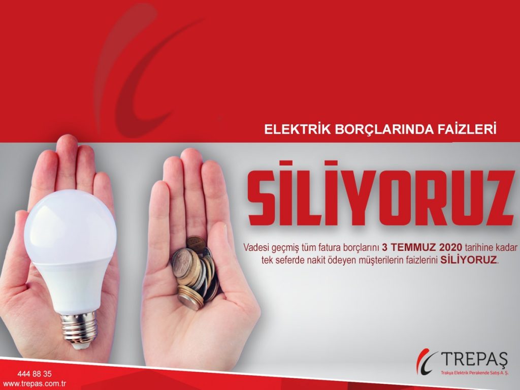 TREPAŞ FAİZLERİ SİLİYOR