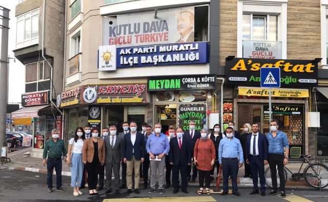 MURATLI AK PARTİ’DE YÖNETİM BELİRLENDİ