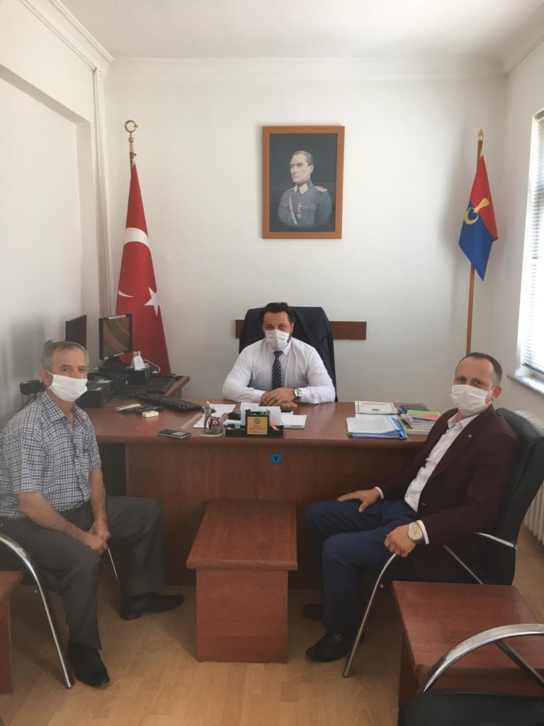 TEKİRDAĞ DSYB BAŞKANI ERGİN DURGUN’DAN   MALKARA İLÇE JANDARMA KOMUTANLIĞI’NA ZİYARET