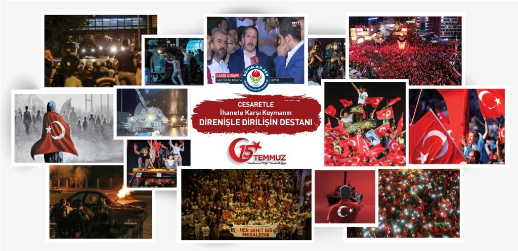 FERRUH TOPUZ:”15 TEMMUZ DİRENİŞLE DİRİLİŞİN DESTANIDIR”