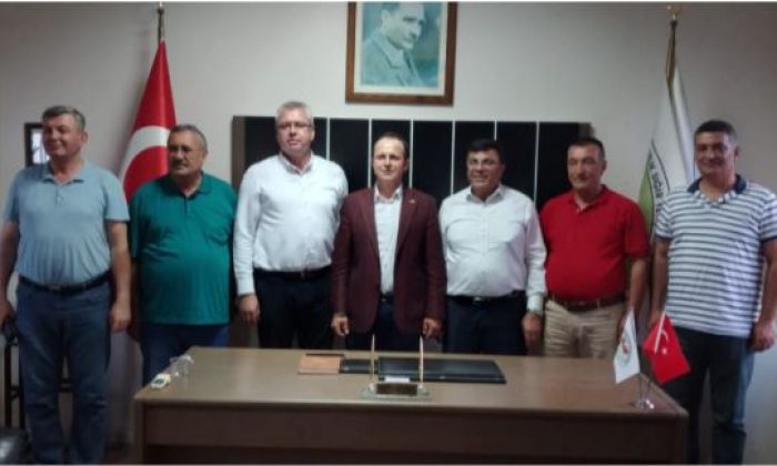 MERKEZ BİRLİĞİ VE İL BİRLİKLERiNDEN ERGİN DURGUN ‘A ZİYARET