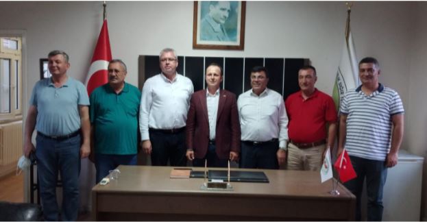 MERKEZ BİRLİĞİ VE İL BİRLİKLERiNDEN ERGİN DURGUN ‘A ZİYARET