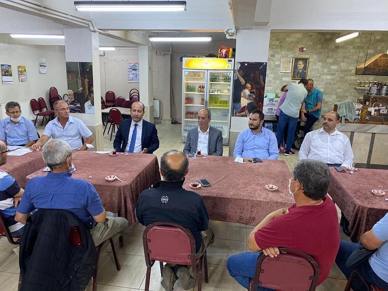 BAŞKAN ATA, ÇİFTÇİLERLE BİR ARAYA GELDİ