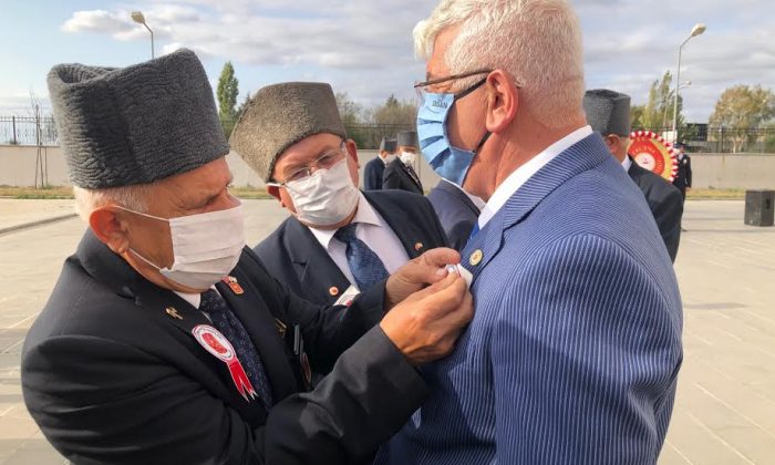 BAŞKAN YÜKSEL ERGENE’DE GAZİLER GÜNÜNÜ KUTLADI