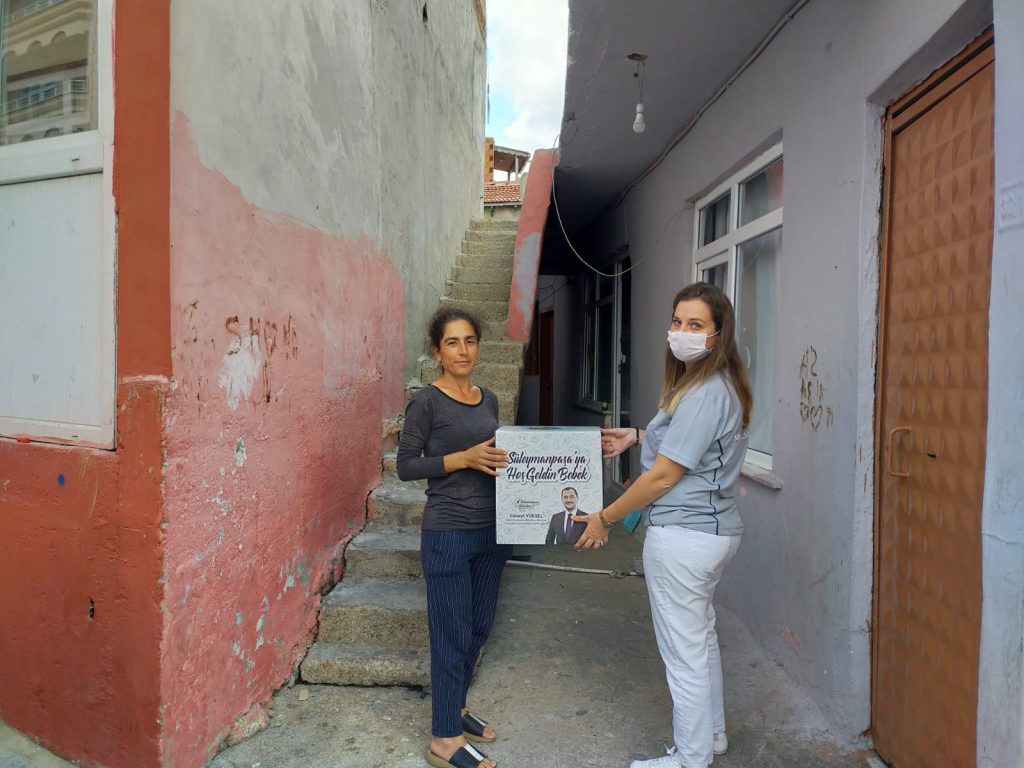 S.PAŞA BLD.NDEN ANNELERE HOŞGELDİN BEBEK HEDİYESİ