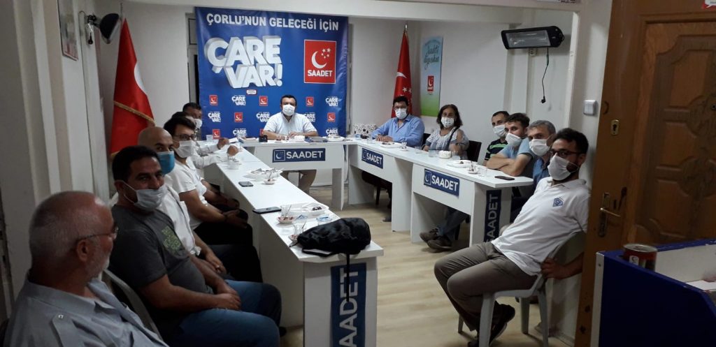 SAADET PARTİSİ GELECEĞİ AĞIRLADI