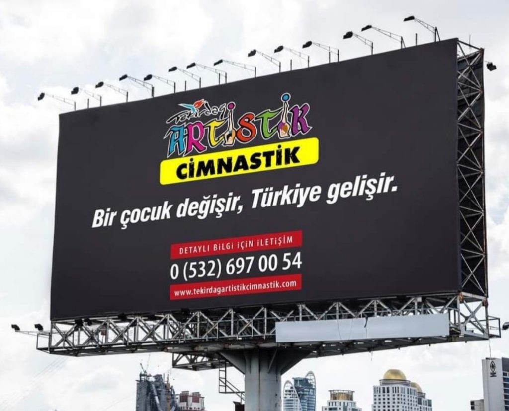 ARTİSTİK CİMNASTİK SALONU BİR ŞAHESER