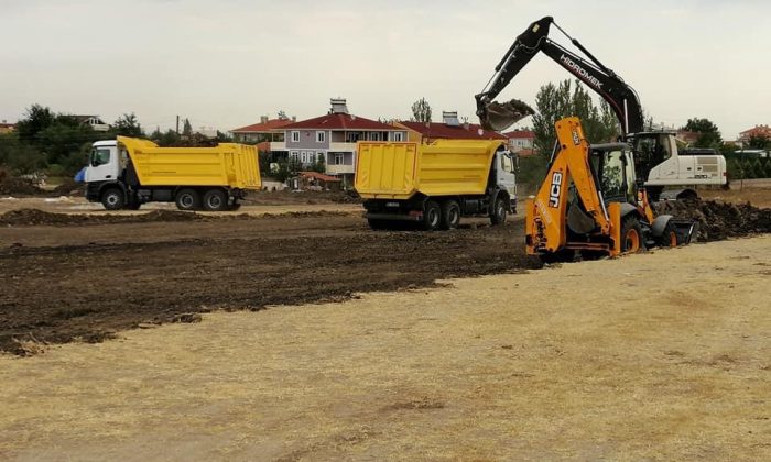 ERGENE BLD.VAKIFLAR SPOR KOMPLEKSİ İNŞAATI BAŞLADI