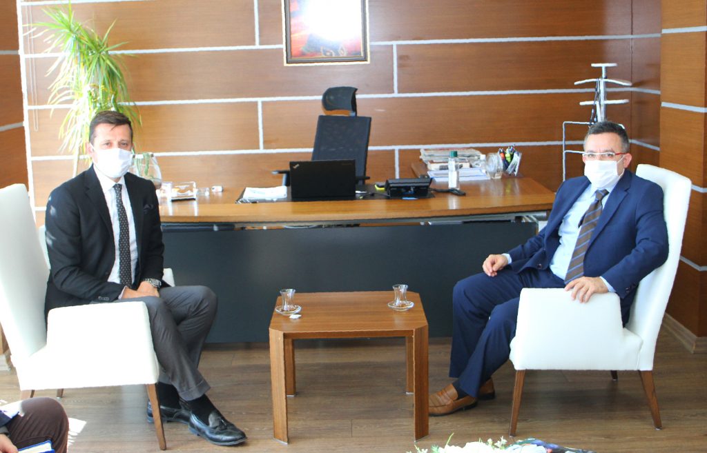 ÇERKEZKÖY BELEDİYE BAŞKANI AKAY’DAN BİLGİLİ’YE ZİYARET