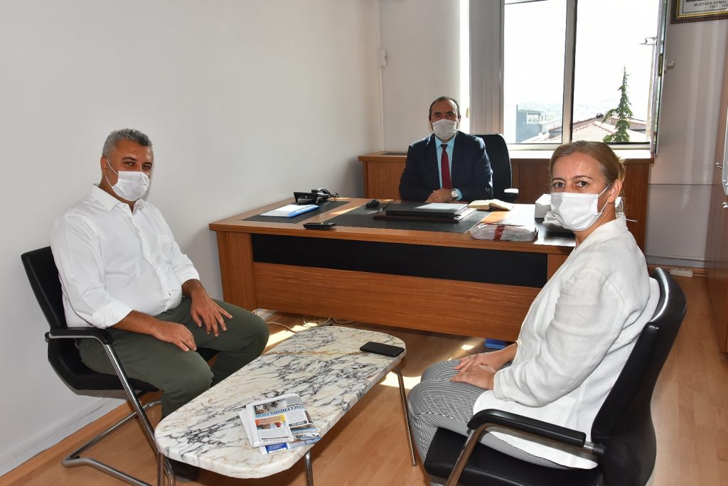 BAŞKAN YURDAKUL’DAN İLÇE MÜFTÜSÜ’NE ZİYARET