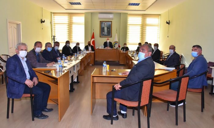 ALBAYRAK VE YURDAKUL MUHTARLARLA BULUŞTU