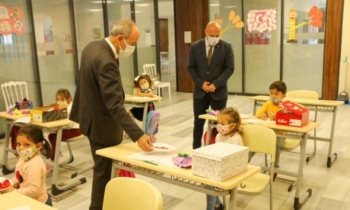 BAŞKAN ATA, ÖĞRENCİLERİ ZİYARET ETTİ