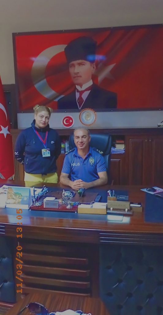 SUNA GÖL’DEN KIRIKHAN EMNİYET MÜDÜRÜNE ZİYARET