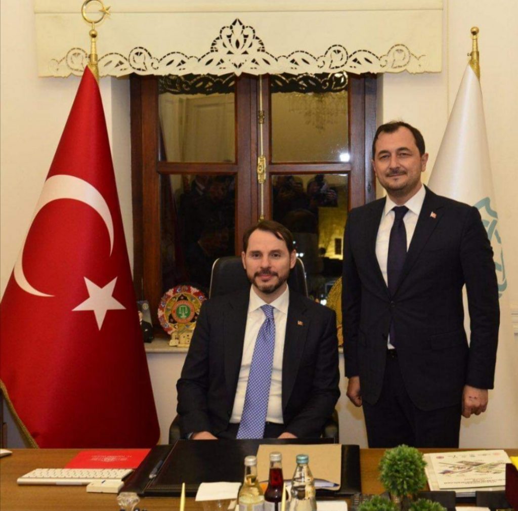 CÜNEYT BAŞKAN’DAN BERAT ALBAYRAK’A DESTEK