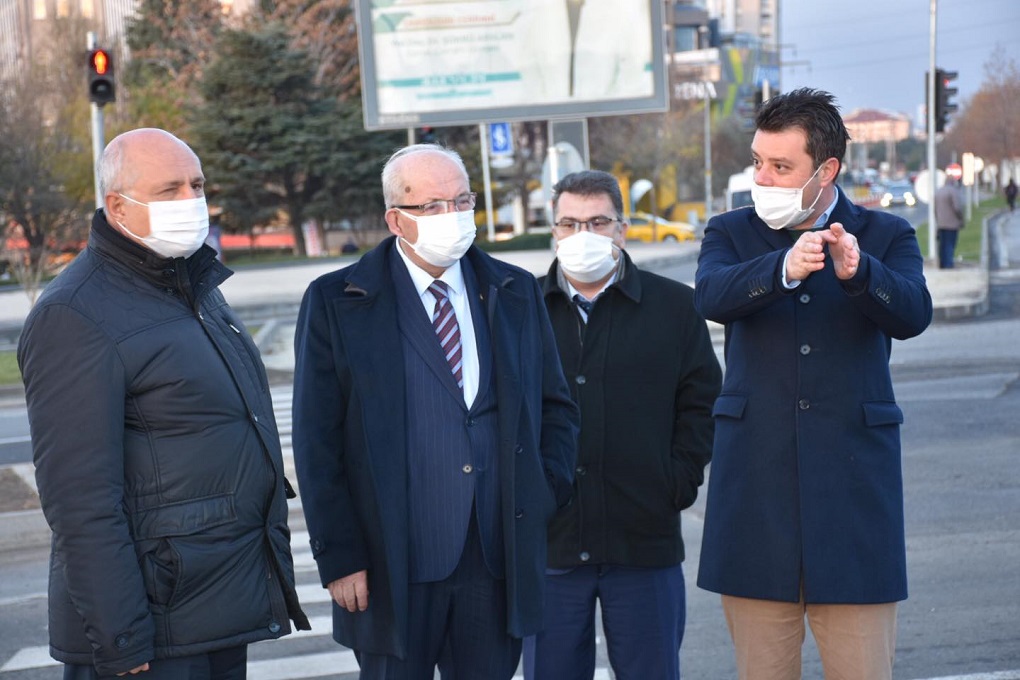 BAŞKAN ALBAYRAK ÇORLU’DA İNCELEMELERDE BULUNDU