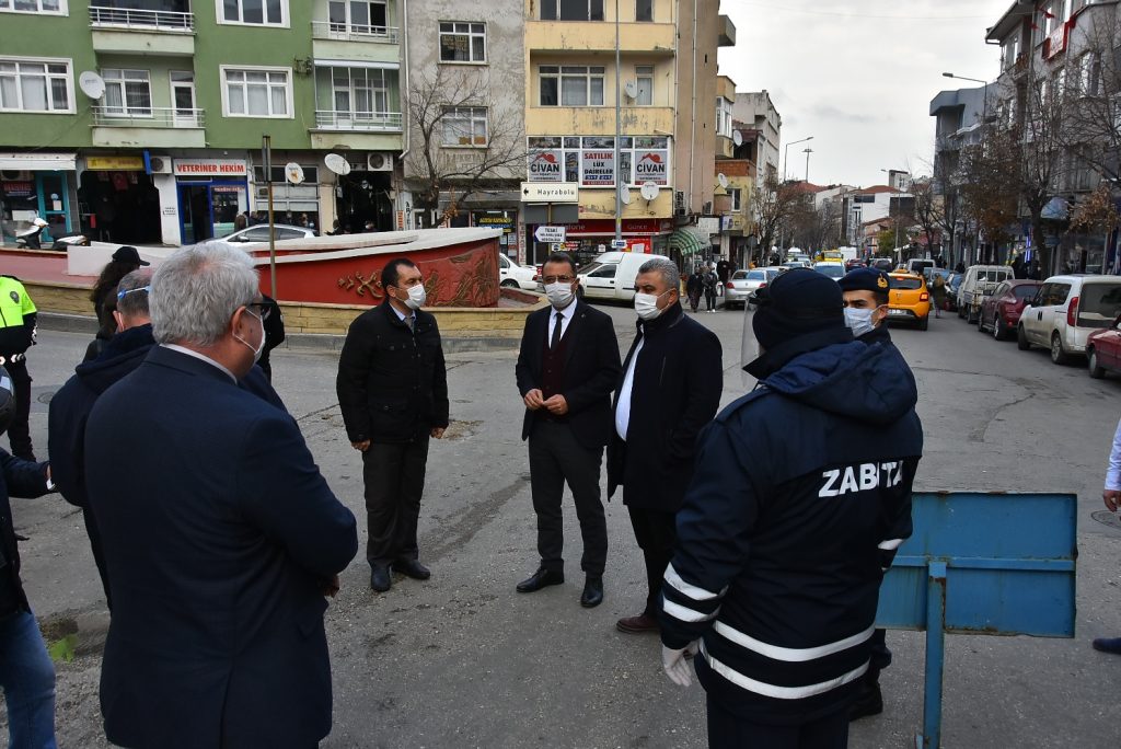 MALKARA BELEDİYESİNDEN COVİD-19 DENETİMLERİ