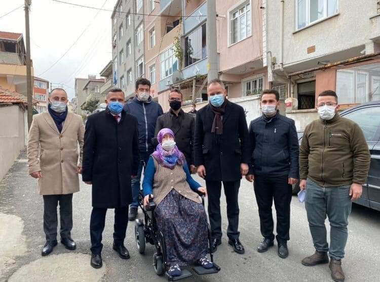 ÇORLU AK PARTİ’DEN ENGELLİLERE DESTEK