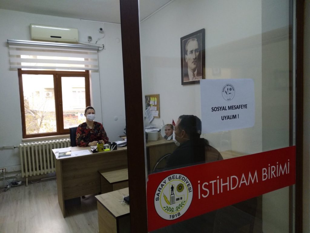 SARAY BELEDİYESİ 70 KİŞİYİ İŞ SAHİBİ YAPTI