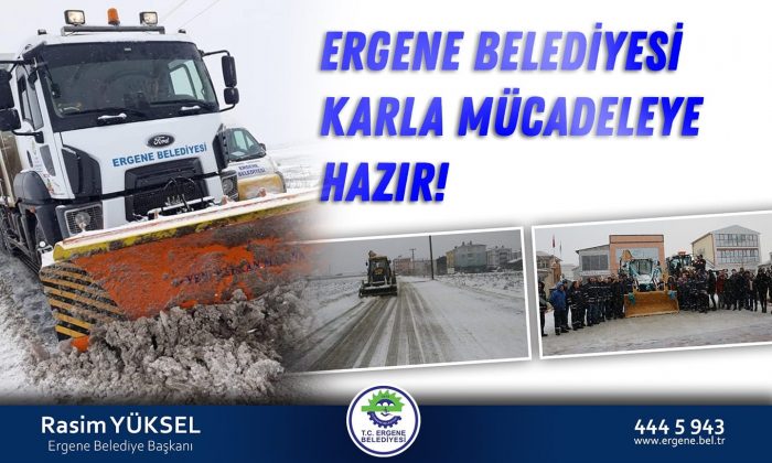 ERGENE BLD.KARLA MÜCADELEYE HAZIR