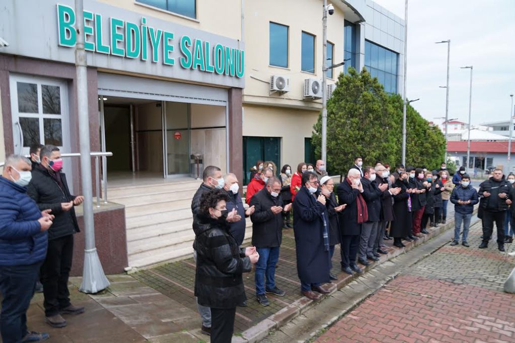 RASİM BAŞKAN DUALARLA GÖREVE BAŞLADI