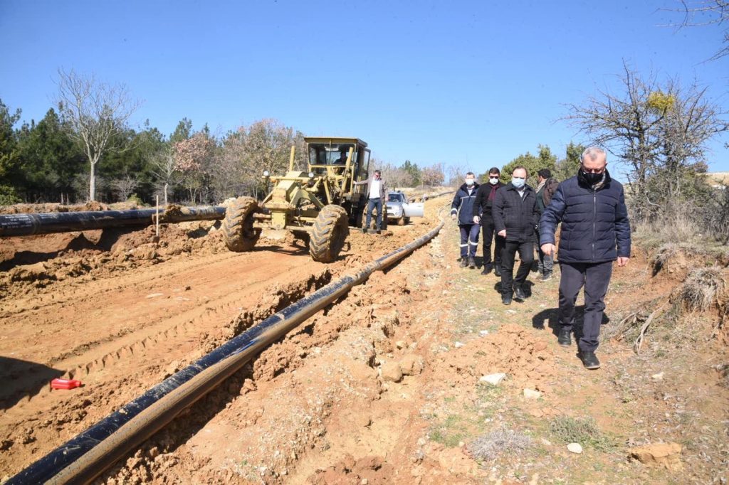 KEŞAN ERİKLİ SU SORUNU ÇÖZÜLÜYOR