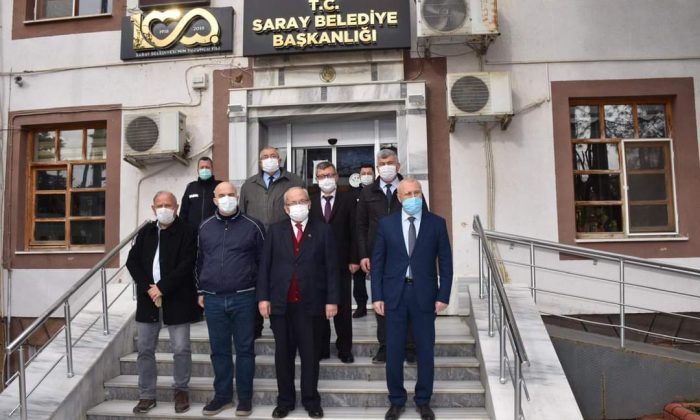 BAŞKAN ALBAYRAK SARAY’I ZİYARET ETTİ