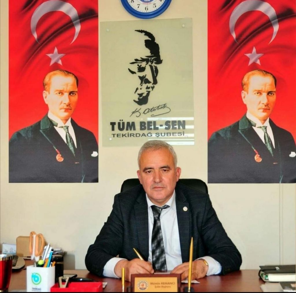 MÜMİN KEMANCI TÜM BEL-SEN MYK’NA ADAY