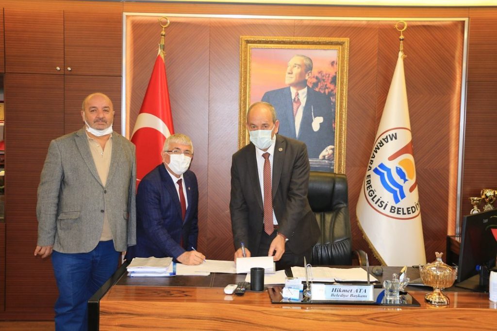 MARMARAEREĞLİSİ BELEDİYESİNDEN KIYAFET KUMBARASI
