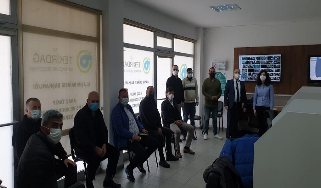 BÜYÜKŞEHİRDEN TOPLU TAŞIMA KOOPERATİFLERİ İLE TOPLANTI