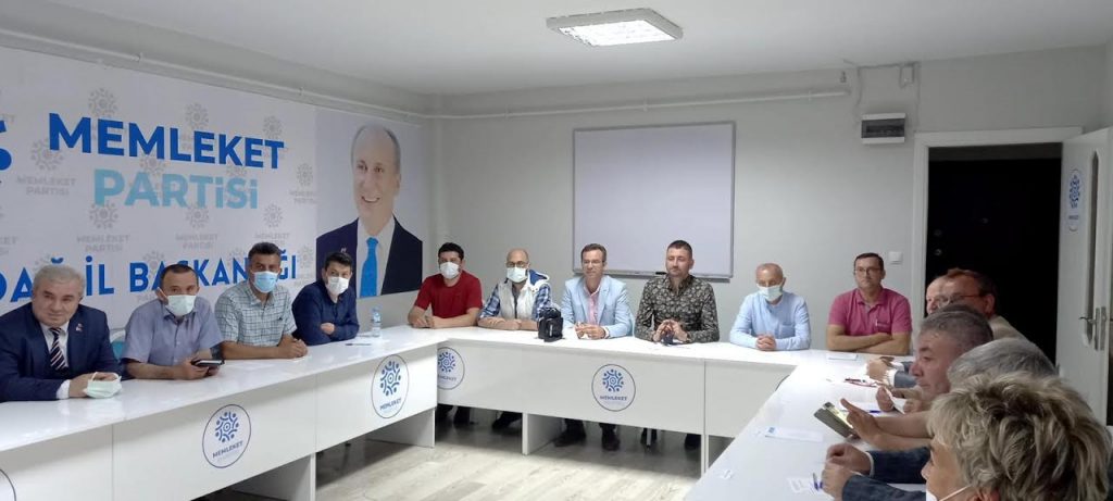 TEKİRDAĞ MEMLEKET PARTİSİNDE GÖREV BÖLÜMÜ YAPILDI