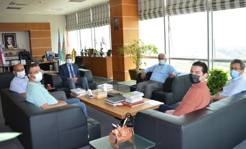 TRAKYA TOHUMCULUK VADİSİ REKTÖR ŞAHİN’İ ZİYARET ETTİ
