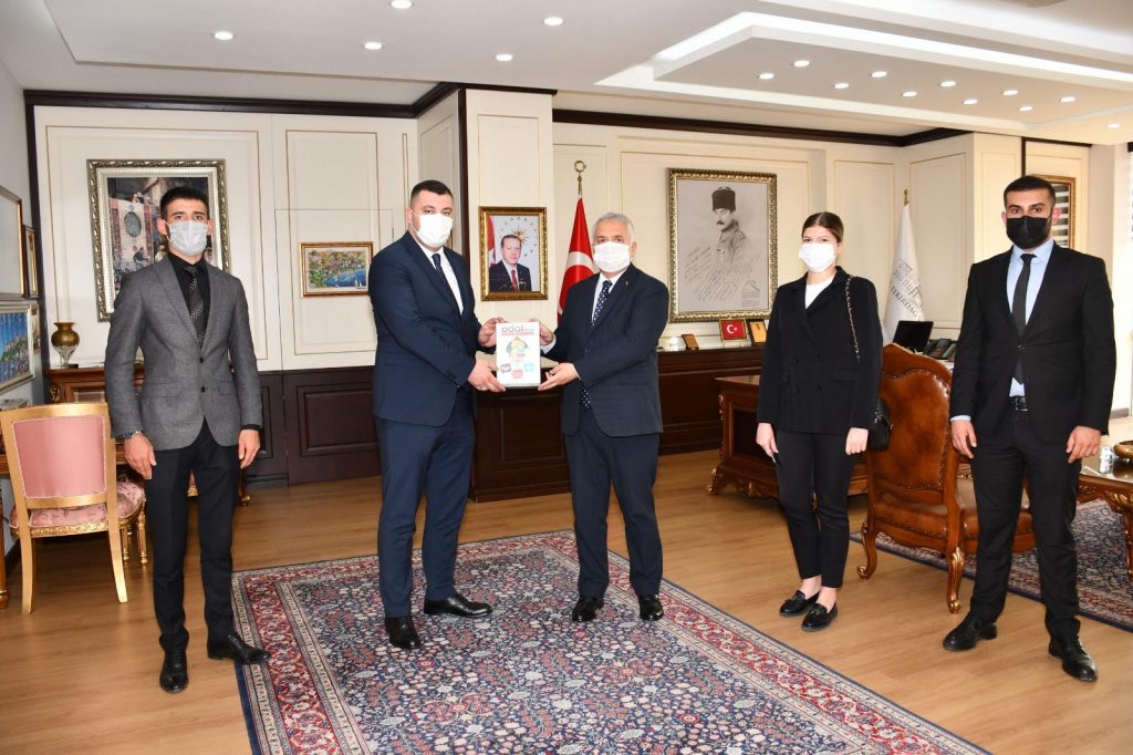 ÜLKÜ OCAKLARINDAN VALİ YILDIRIM’A ZİYARET