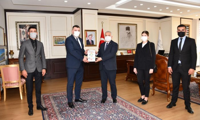 ÜLKÜ OCAKLARINDAN VALİ YILDIRIM’A ZİYARET