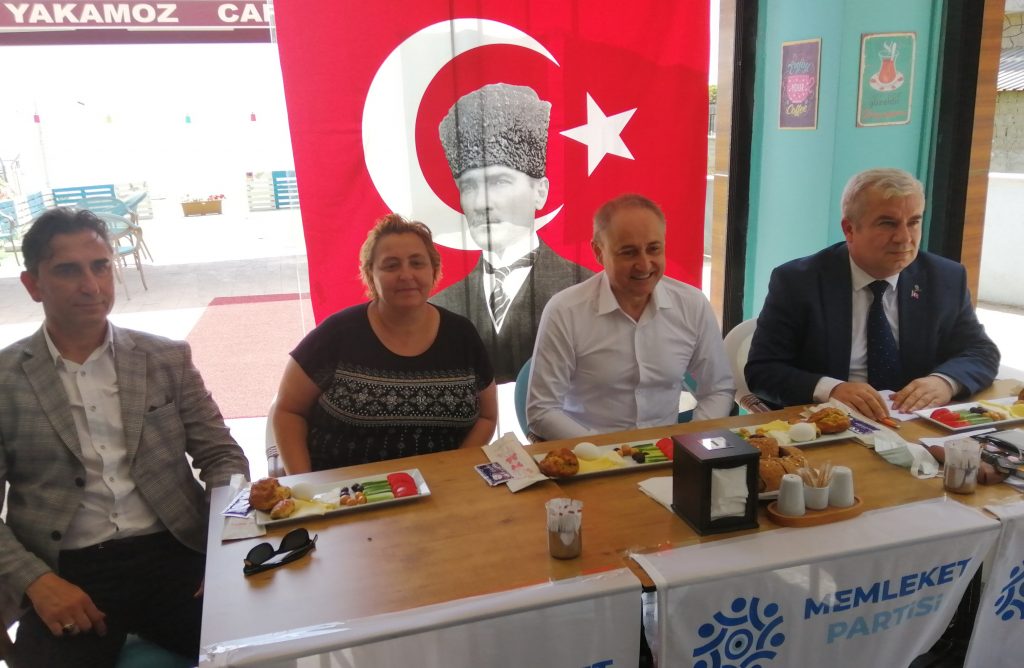 MEMLEKET PARTİSİ BASIN İLE BİR ARAYA GELDİ