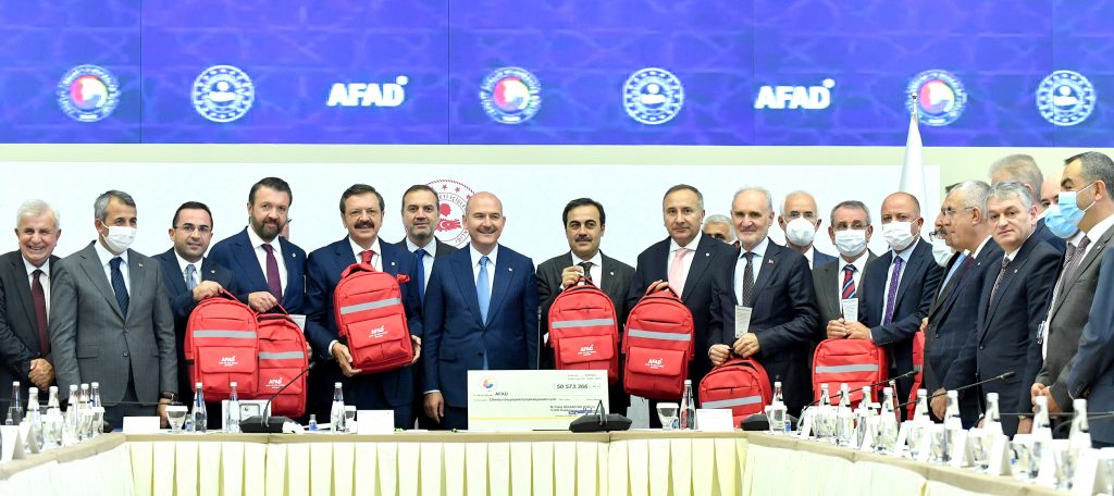 TOBB’DAN AFAD’A BÜYÜK KATKI