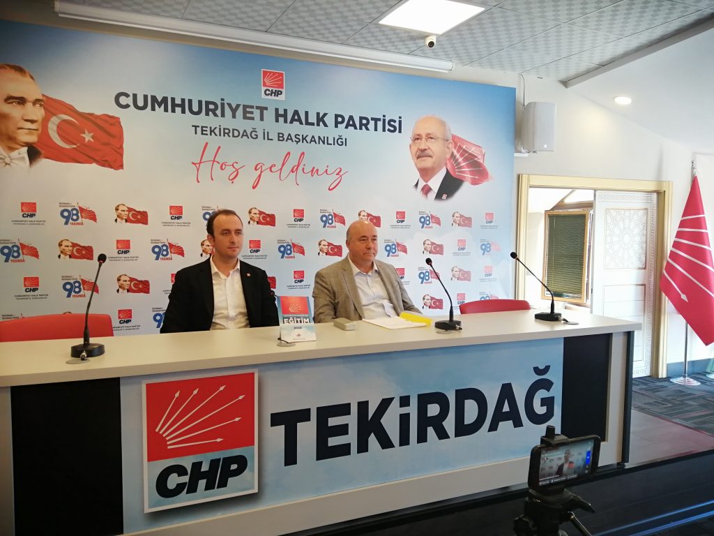 CHP İL BAŞKANI SAYGIN:”GELECEĞİMİZİ KARANLIKTAN KURTARACAĞIZ”