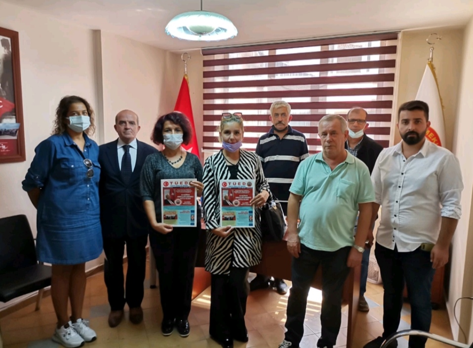 DEVA PARTİSİNDEN EMEKLİLER DERNEĞİNE ZİYARET