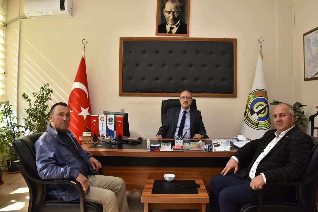 CEMALETTİN BAŞKAN’DAN MALKARA BELEDİYESİNE ZİYARET