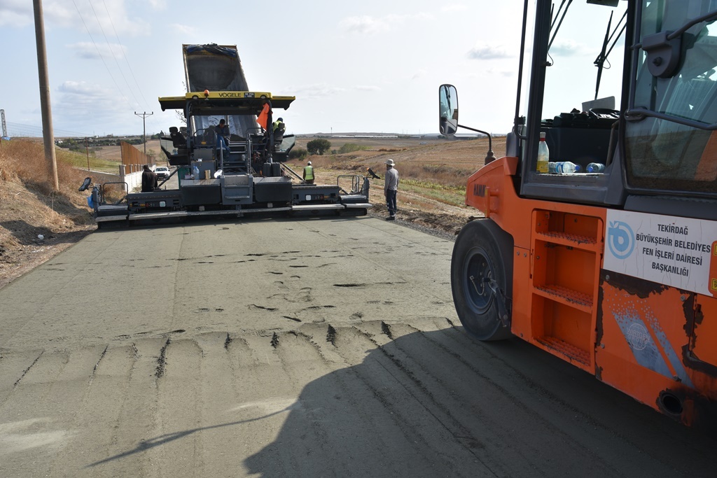 BÜYÜKŞEHİRDEN EREĞLİ’YE BETON YOL