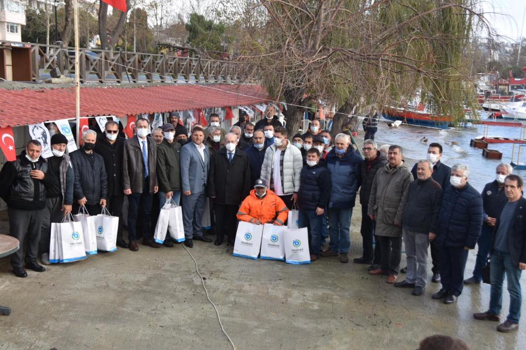 BÜYÜKŞEHİR’DEN BALIKÇILARA DESTEK