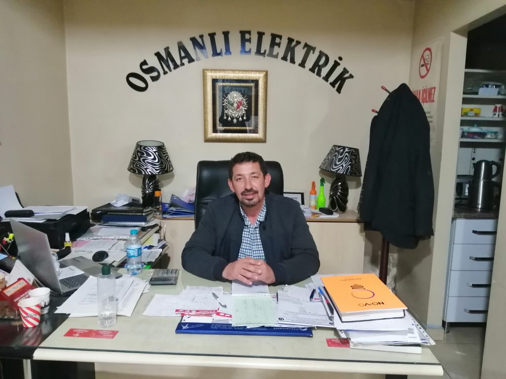 MÜMİN DANIŞMAN ELEKTRİKÇİLER ODASINA ADAYLIĞINI AÇIKLADI