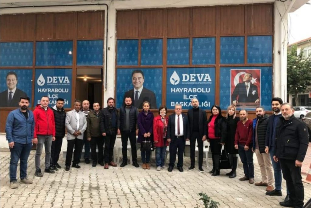 HAYRABOLU DEVA PARTİSİ YÜCETÜRK’E EMANET
