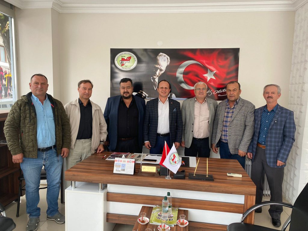 BİRLİK BAŞKANLARINDAN ERGİN DURGUN’A ZİYARET