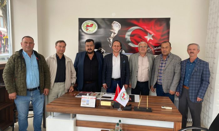 BİRLİK BAŞKANLARINDAN ERGİN DURGUN’A ZİYARET