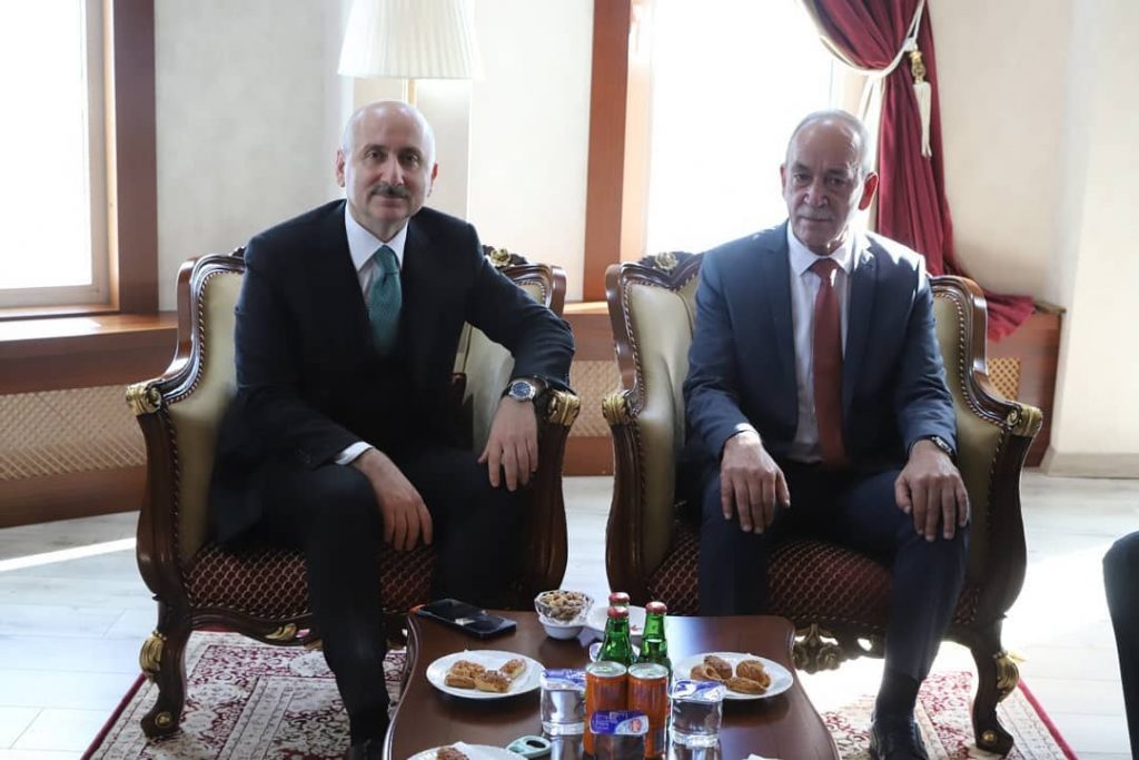 ULAŞTIRMA BAKANI M.EREĞLİSİNİ ZİYARET ETTİ